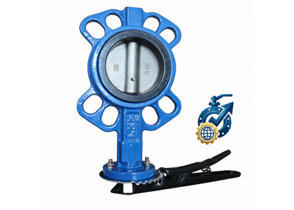 DN150 Stainless Steel Manual Wafer Butterfly Valve Price | FTJ