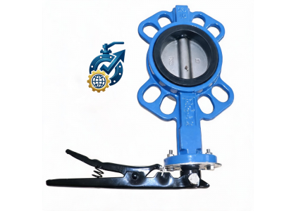 China DN200 Carbon Steel Lever Wafer Butterfly Valve Supplier | FTJ Valves