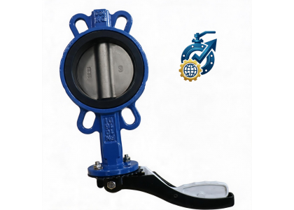 China DN100 SS304 Manual Wafer Butterfly Valve Factory | FTJ