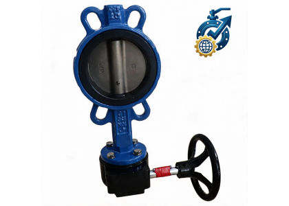 China DN50 SS304 Manual Wafer Butterfly Valve Factory