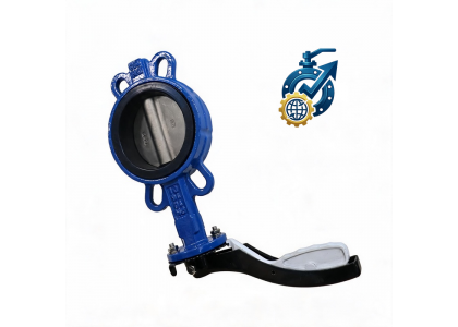 DN100 Lever Wafer Butterfly Valve Dimensions & Specs | FTJ Valve