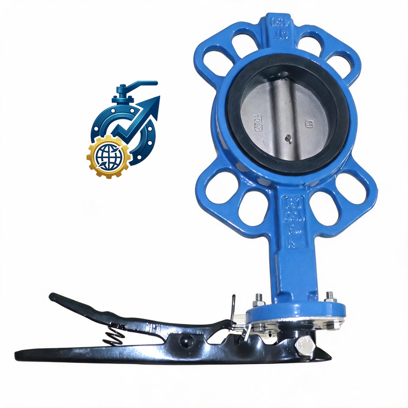 China DN100 SS316 Wafer Butterfly Valve Manufacturer