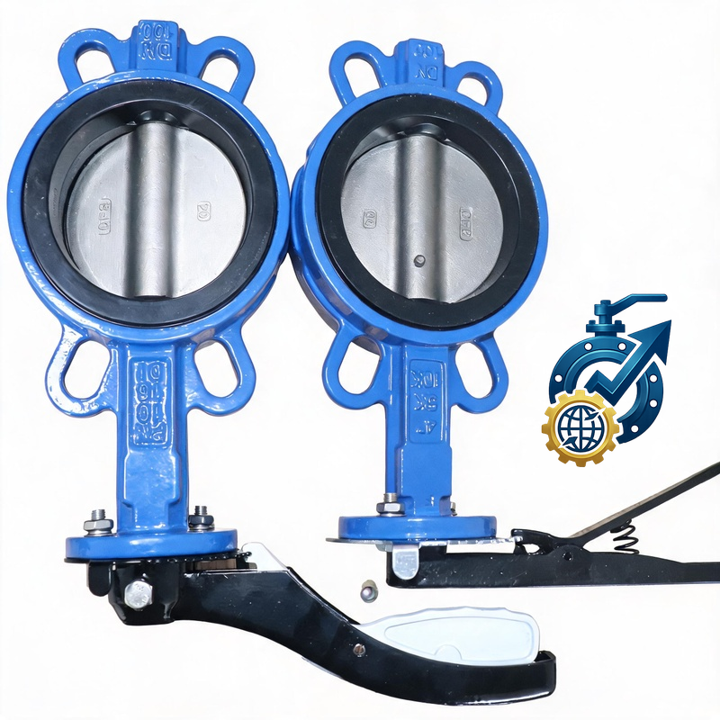 China 4 Inch SS316 Wafer Butterfly Valve Manufacturer