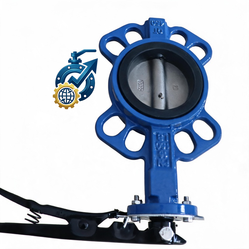 China 10 Inch Stainless Steel Wafer Butterfly Valve Price & Factory Direct