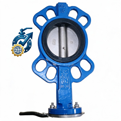 DN100 SS316 Wafer Butterfly Valve Supplier