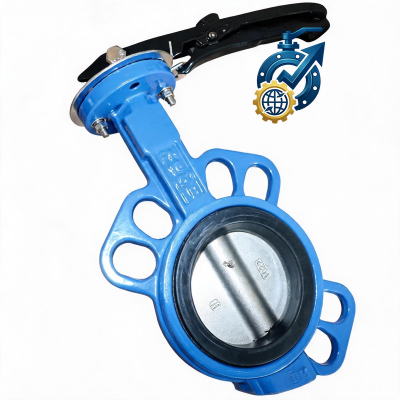 China 4 Inch Stainless Steel Gear Operated Wafer Butterfly Valve Dimensions & Factory